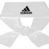 Adidas Alphaskin Tie Headband White