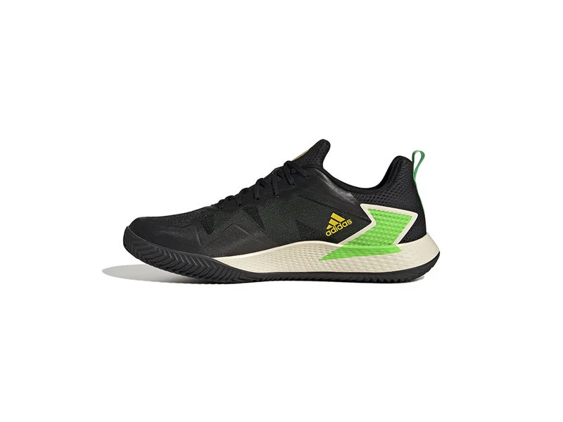 Adidas Defiant Speed Clay Black/Green/Yellow Men's Shoes 2 Adidas Defiant Speed Clay Black/Green/Yellow Men's Shoes - Image 2