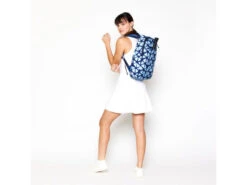 Ame & Lulu Blue Shibori Drop Shot Pickleball Backpack -Sports Equipment ame lulu blue shibori drop shot pickleball backpac 3