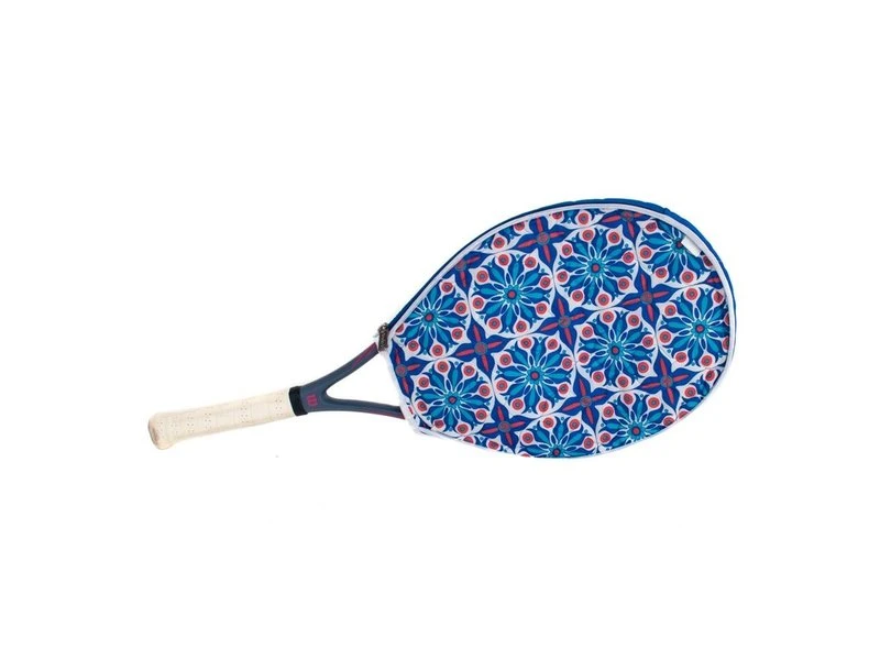 Cinda B Tennis Racquet Cover Royal Bonita 1 Cinda B Tennis Racquet Cover Royal Bonita