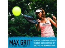 Franklin Christine McGrath 13mm Signature Pickleball Paddle Black/Blue -Sports Equipment franklin christine mcgrath 13mm signature pickleba 4