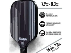 Franklin Signature Pro 16 Mm Pickleball Paddle Black -Sports Equipment franklin signature pro 16 mm pickleball paddle bla 5