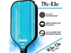 Franklin Signature Pro 16 Mm Pickleball Paddle Blue 11 Franklin Signature Pro 16 Mm Pickleball Paddle Blue -Sports Equipment franklin signature pro 16 mm pickleball paddle blu 5