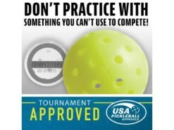 Franklin X-40 Pickleball X6 Yellow -Sports Equipment franklin x 40 pickleball x6 yellow 1