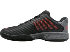 K-Swiss Hypercourt Express 2 Black/Gray 2E Men's Shoe -Sports Equipment k swiss hypercourt express 2 black gray 2e mens sh 4