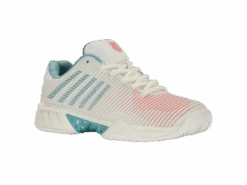K-Swiss Hypercourt Express 2 Blanc/Blue/Desert Flower Women's Shoe 8 K-Swiss Hypercourt Express 2 Blanc/Blue/Desert Flower Women's Shoe -Sports Equipment k swiss hypercourt express 2 blanc blue desert flo 2