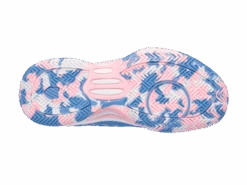 K-Swiss Hypercourt Express 2 Blue/Pink/White Junior Shoe -Sports Equipment k swiss hypercourt express 2 blue pink white junio 5