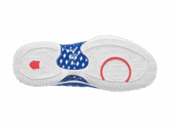 K-Swiss Hypercourt Express 2 Blue/White/Red Men's Shoe -Sports Equipment k swiss hypercourt express 2 blue white red mens s 5