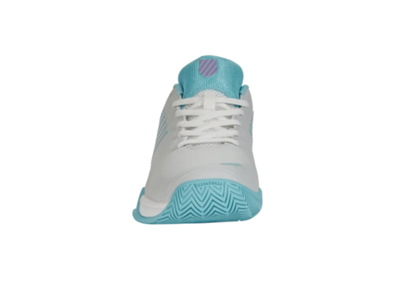 K-Swiss Hypercourt Express 2 Bright White/Angel Blue Junior Shoe 3 K-Swiss Hypercourt Express 2 Bright White/Angel Blue Junior Shoe - Image 3