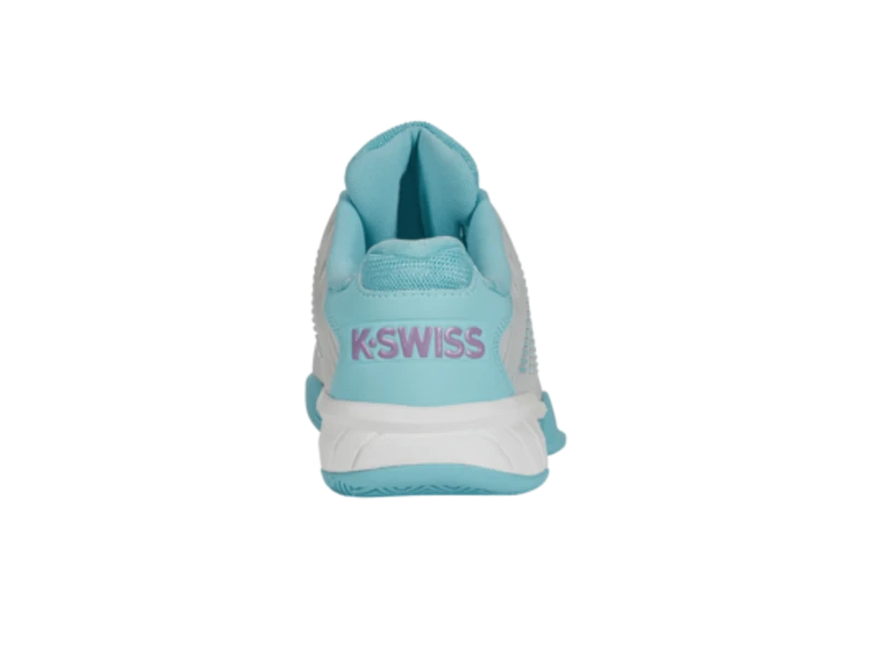 K-Swiss Hypercourt Express 2 Bright White/Angel Blue Junior Shoe 4 K-Swiss Hypercourt Express 2 Bright White/Angel Blue Junior Shoe - Image 4
