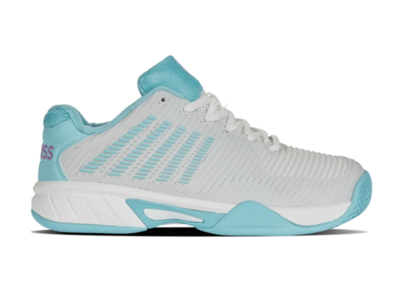 K-Swiss Hypercourt Express 2 Bright White/Angel Blue Junior Shoe 1 K-Swiss Hypercourt Express 2 Bright White/Angel Blue Junior Shoe