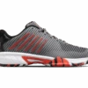 K-Swiss Hypercourt Express 2 Grey/White/Orange Junior Shoe