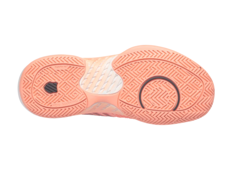 K-Swiss Hypercourt Supreme Peach/Asphalt Women's Shoes 6 K-Swiss Hypercourt Supreme Peach/Asphalt Women's Shoes - Image 6