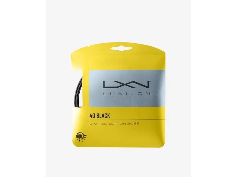 Luxilon 4G Black 125 1 Luxilon 4G Black 125