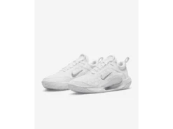 Nike Nike Zoom Court NXT Women's Shoe- White/Silver -Sports Equipment nike nike zoom court nxt womens shoe white silver 3