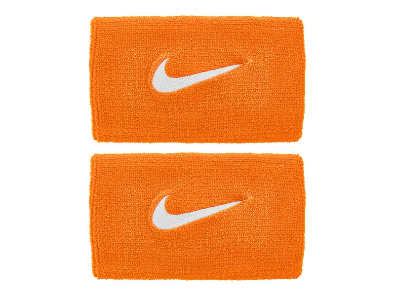 Nike Tennis Premier Doublewide Wristband Orange 1 Nike Tennis Premier Doublewide Wristband Orange