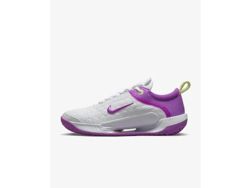 Nike Zoom Court NXT Women's Shoe- White/Fuchsia 1 Nike Zoom Court NXT Women's Shoe- White/Fuchsia