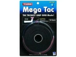 Tourna Mega Tac Overgrip Black 10 Pack