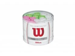 Wilson Pro Overgrip Perforated Bucket 60 Assorted