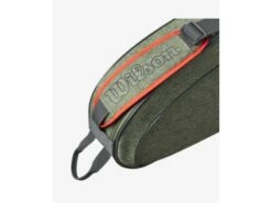 Wilson Team 3 Pack Racquet Bag- Heather Green -Sports Equipment wilson team 3 pack racquet bag heather green 2