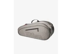 Wilson Team 6 Pack Racquet Bag- Heather Grey -Sports Equipment wilson team 6 pack racquet bag heather grey 2