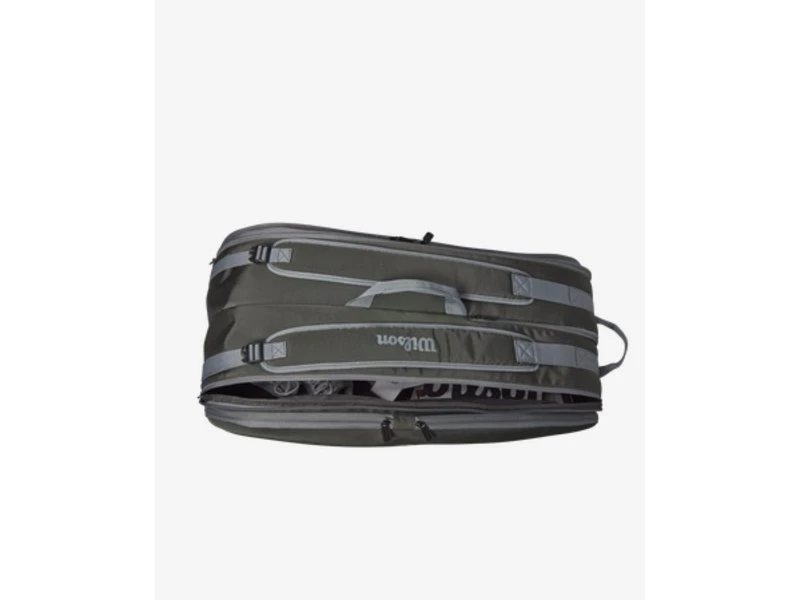 Wilson Tour 12 Pack Racquet Bag- Dark Green 5 Wilson Tour 12 Pack Racquet Bag- Dark Green - Image 5
